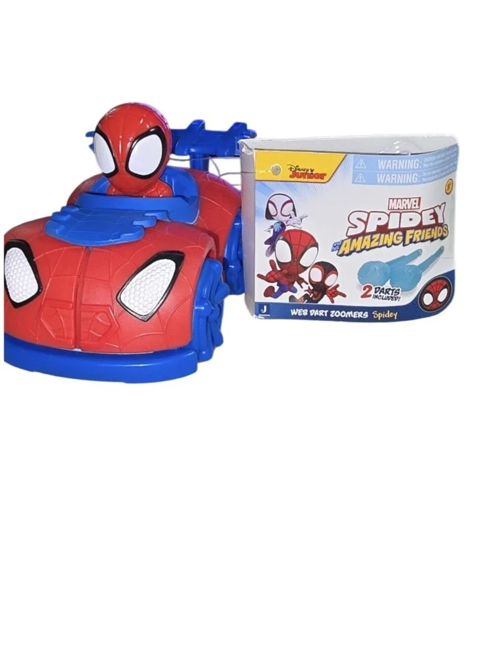 Marvel Spider-Man Web Dart Racer - Red & Blue